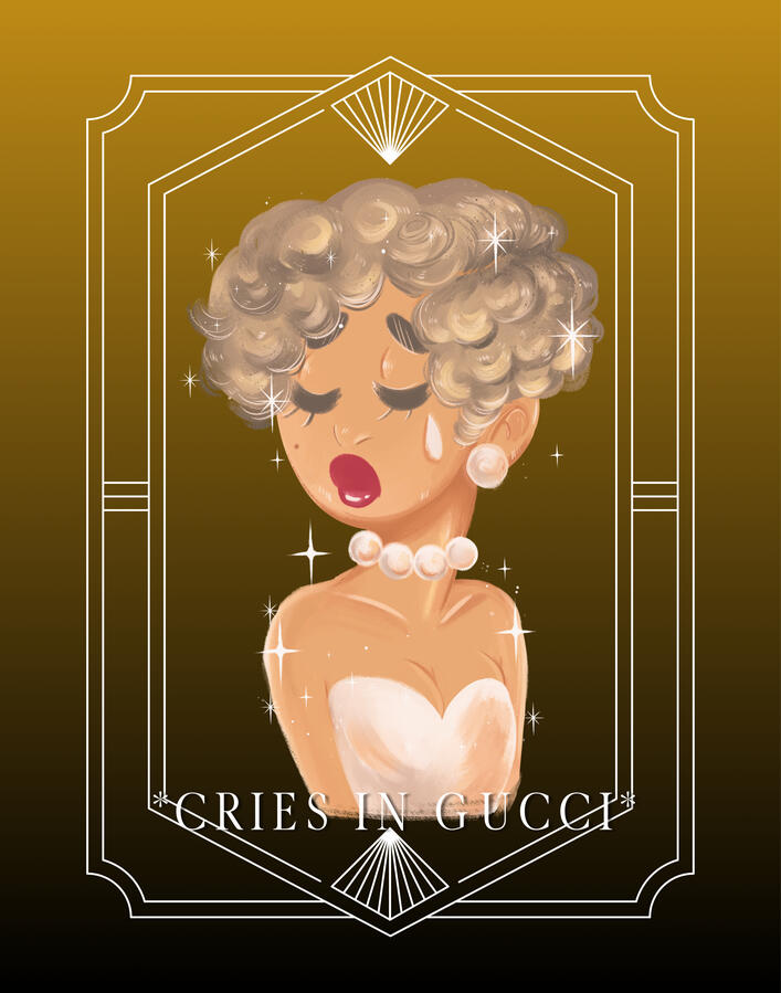 Sad Girl Style Bust
